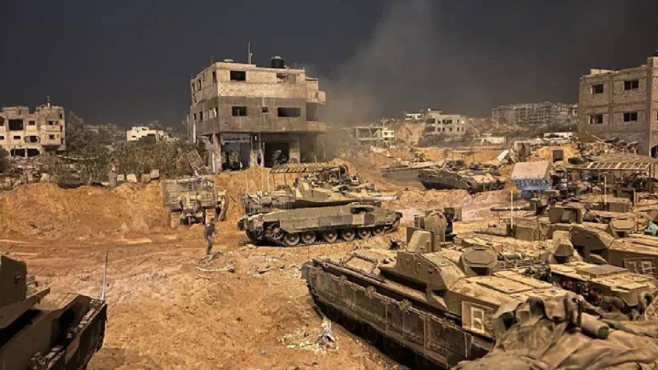 israeli tanks in gaza