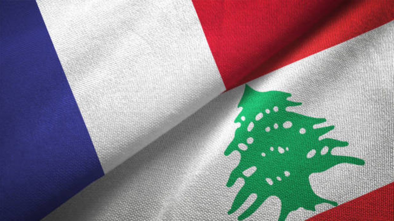 Lebanon and France flag together realtions textile cloth fabric texture اتصالات باريسية مع بعض الجهات.. هذا ما كشفه Lebtalks عن موقف فرنسا من الانتخابات النيابية