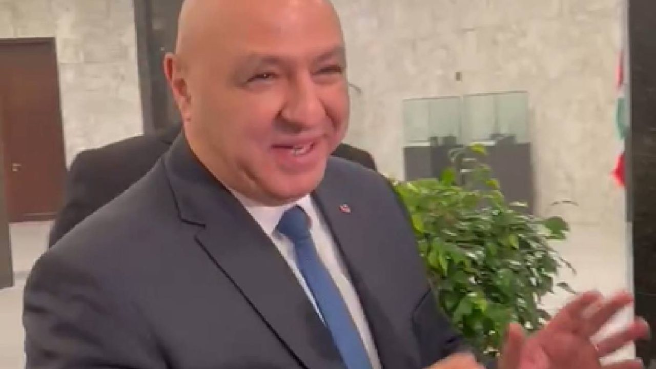 joseph aoun with reporters