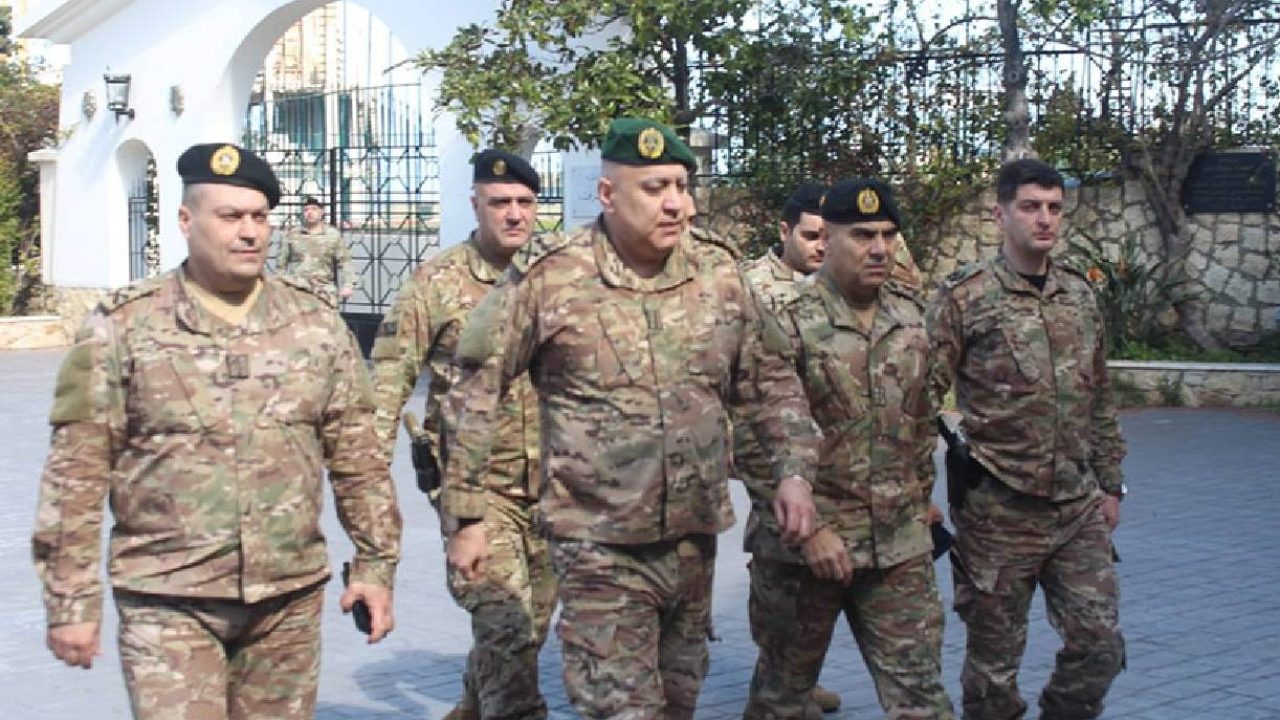 leb army leader and officers