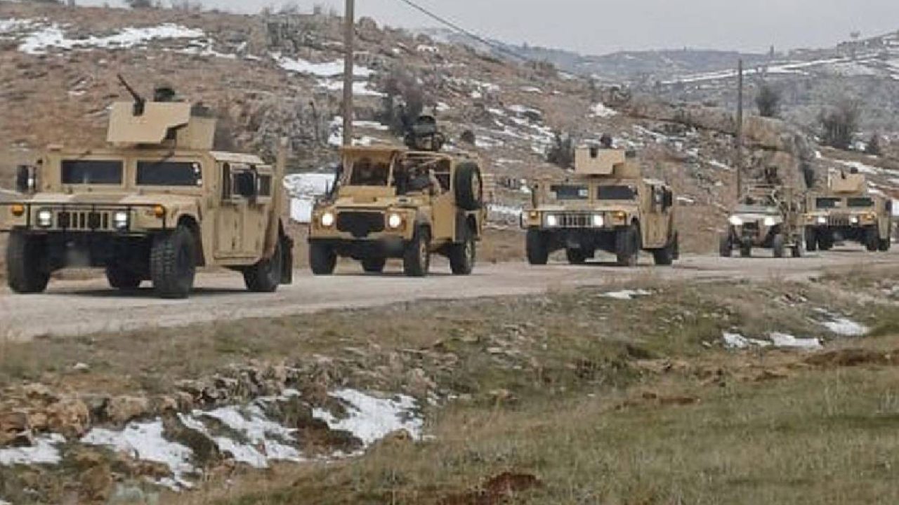 leb - syri border army