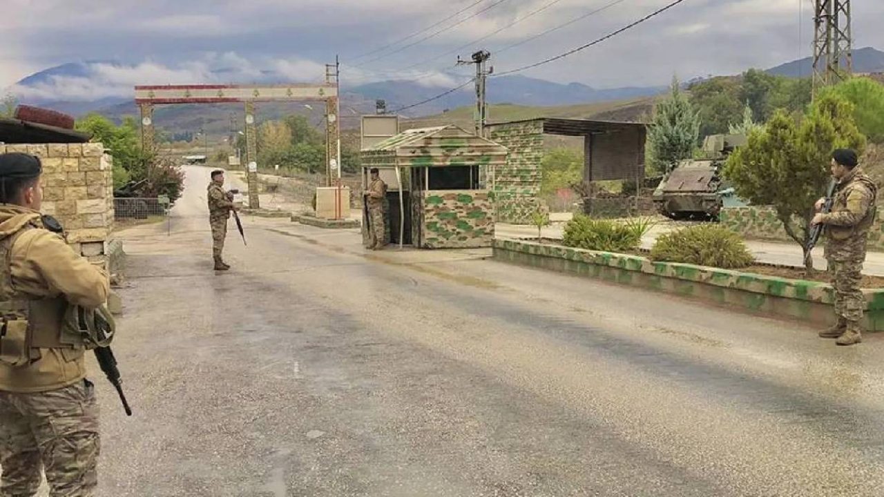 leba army units south lebanon