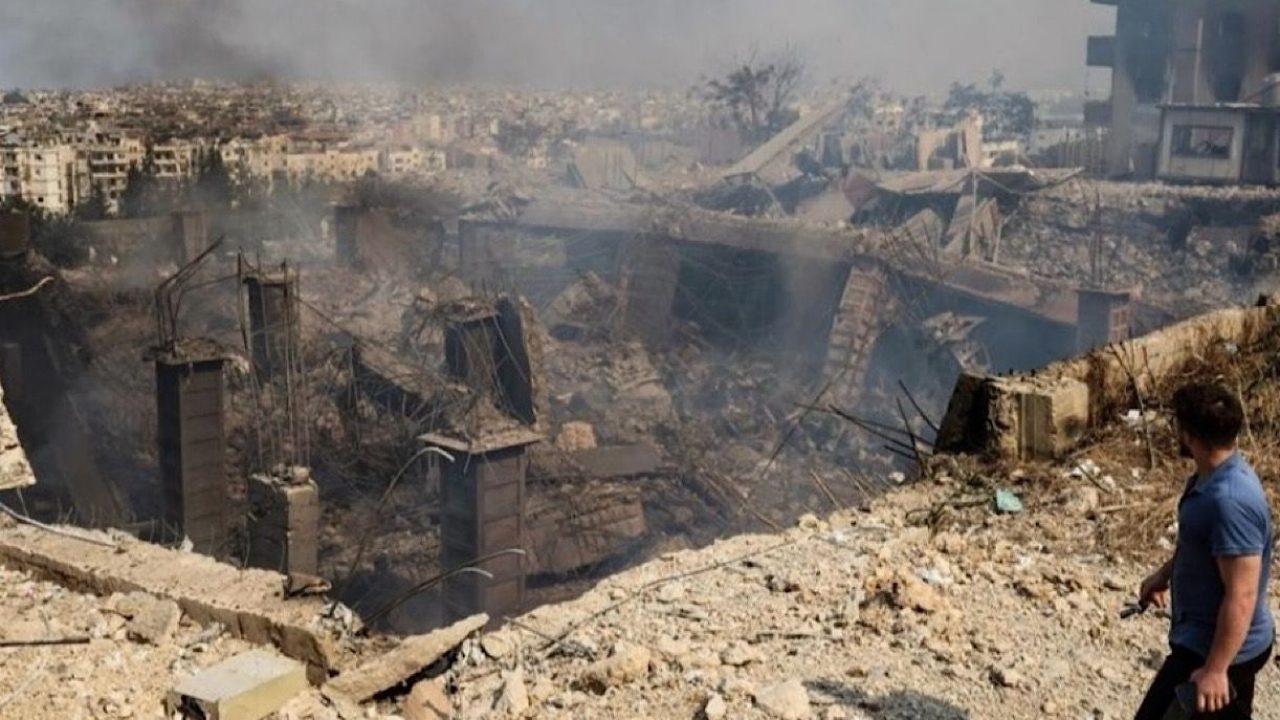 lebanon destroyed