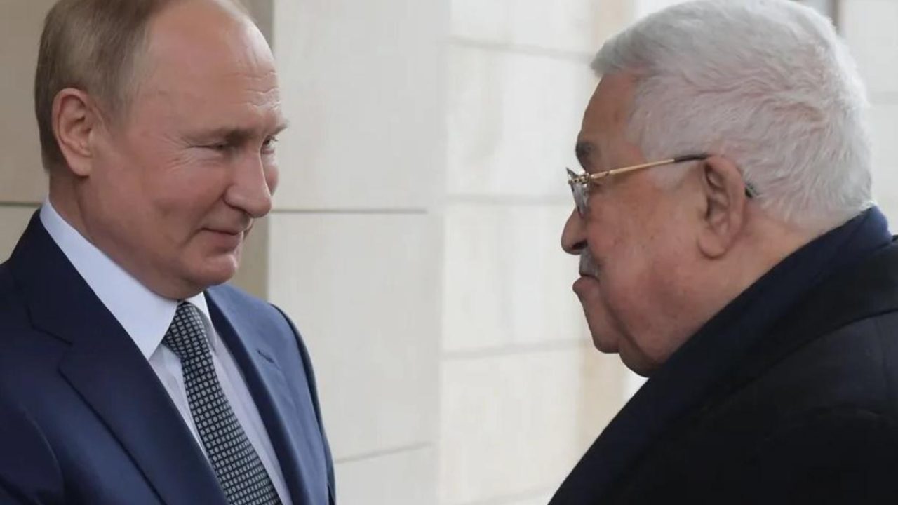 mahmoud abbas and vladimir putin