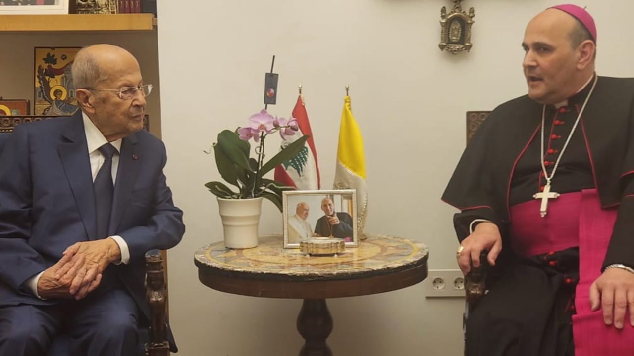 mchel aoun vatican