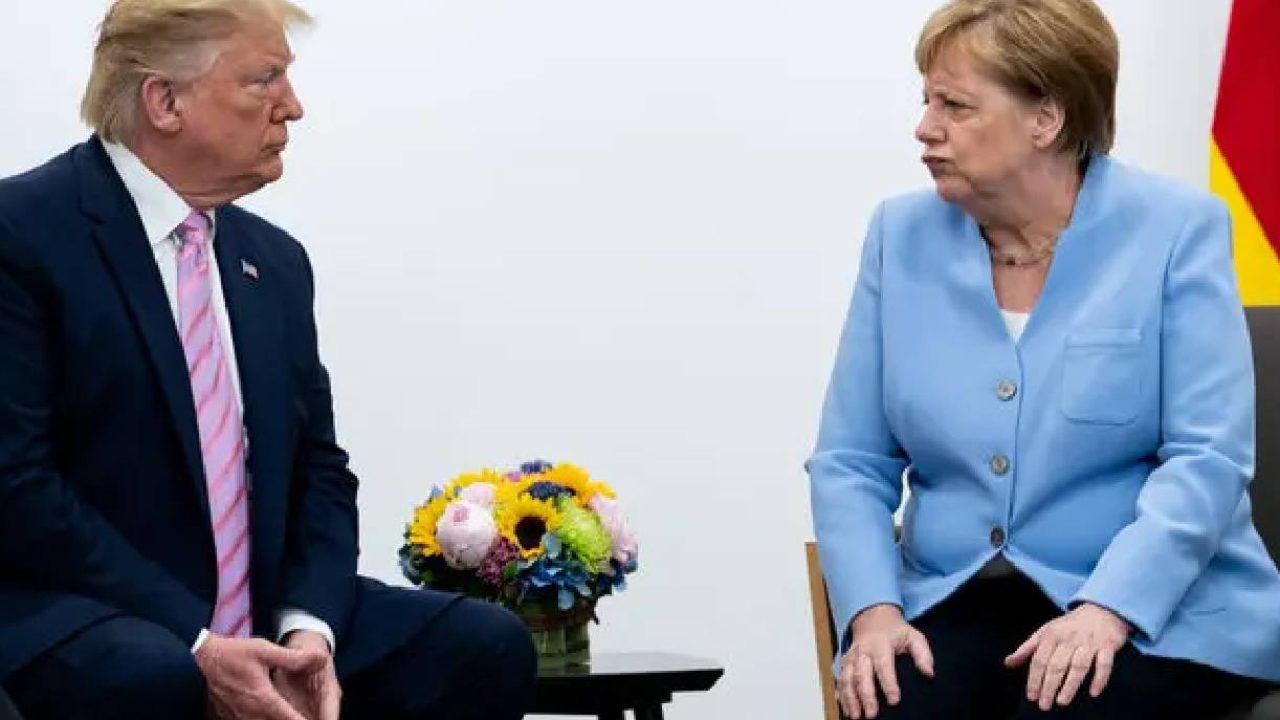 merkel and trump