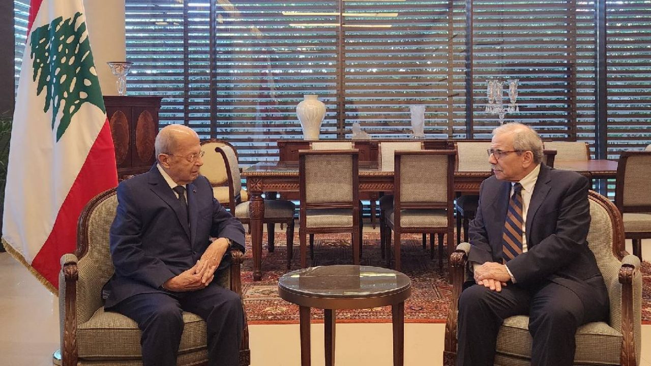 michel aoun and salam