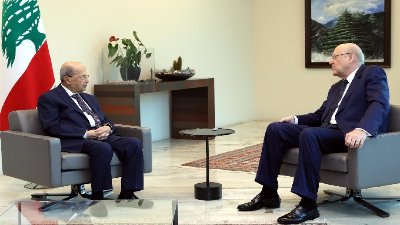 mikati-aoun-1 mikati-aoun-1