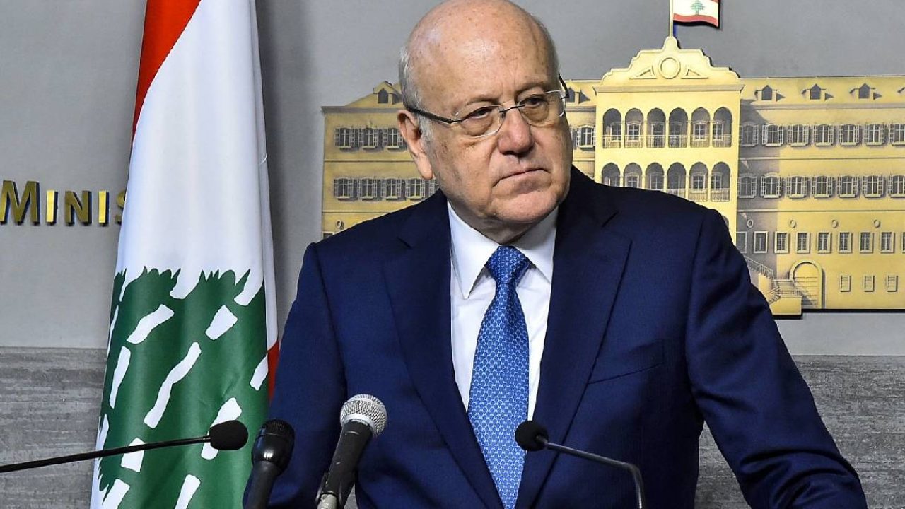 najib mikati saraya press