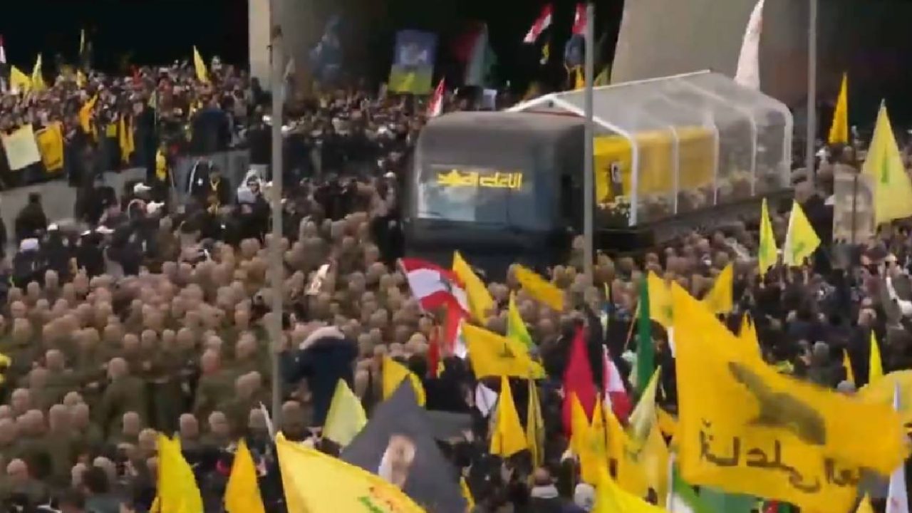 nasrallah and safi din funeral 2