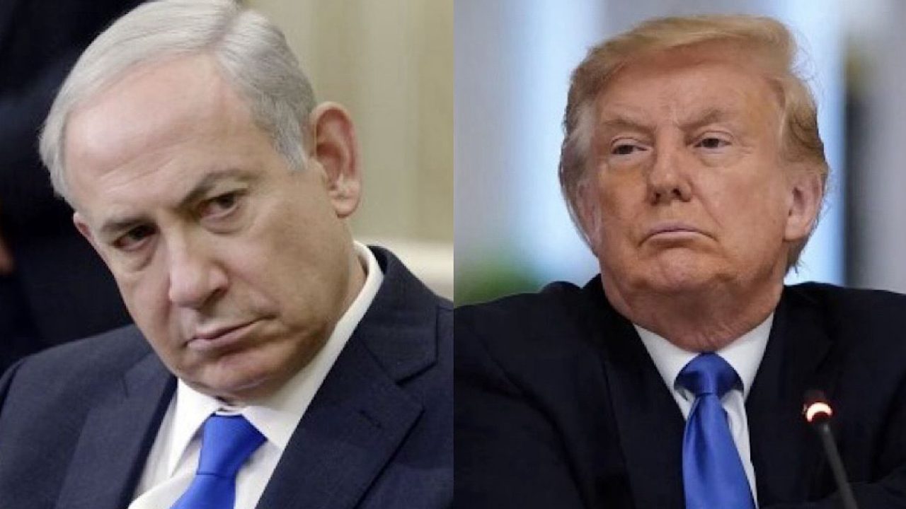 natanyahu - trump