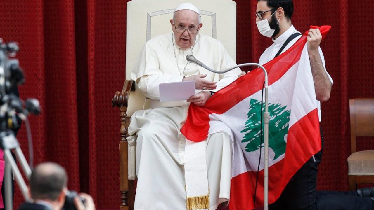 pope francis lebanon