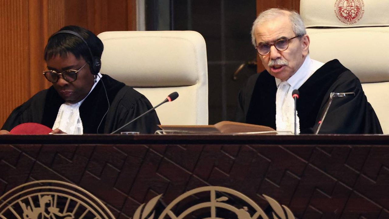 pro israel judge next to nawaf salam