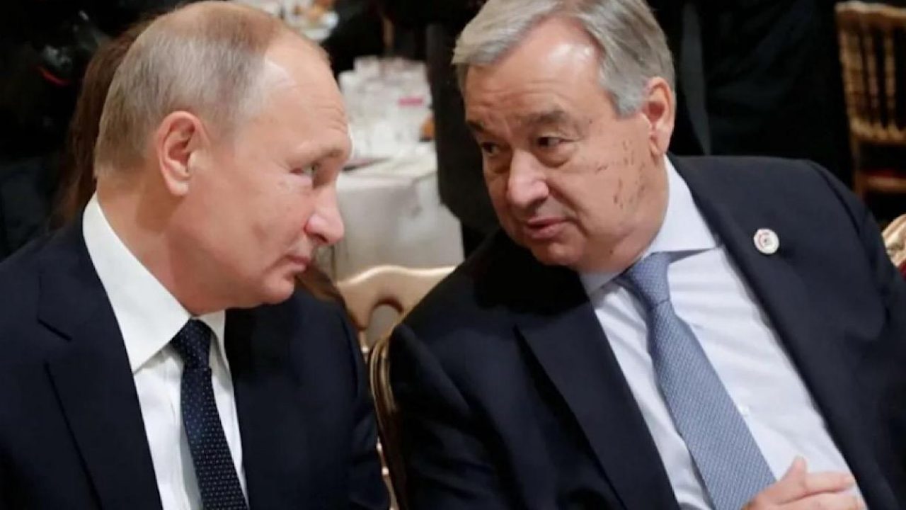 putin - guteres