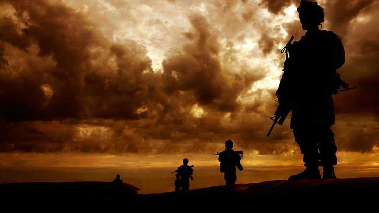 soldier-silhouettes-silhouette-of-army-during-sunset-wallpaper-preview