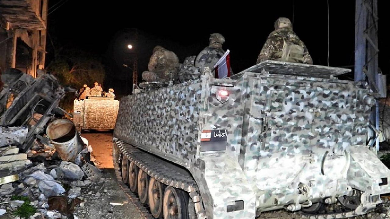 south - army forces entering villages