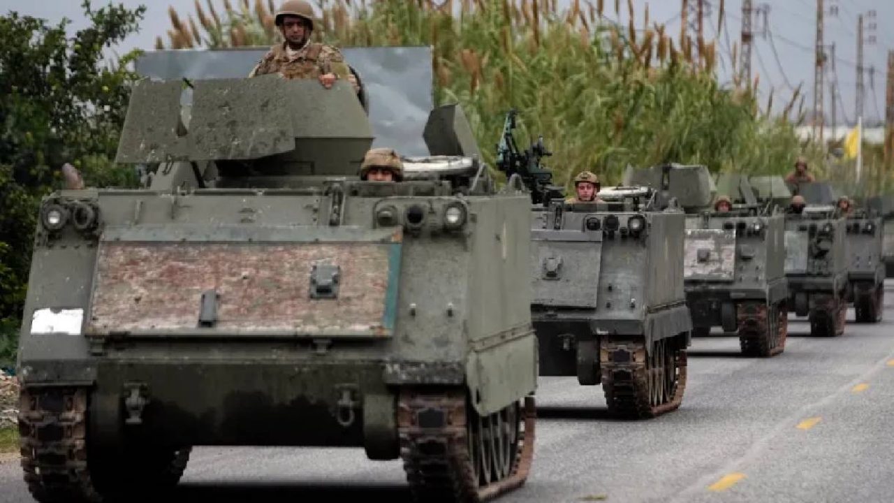 south - troop carriers leb army