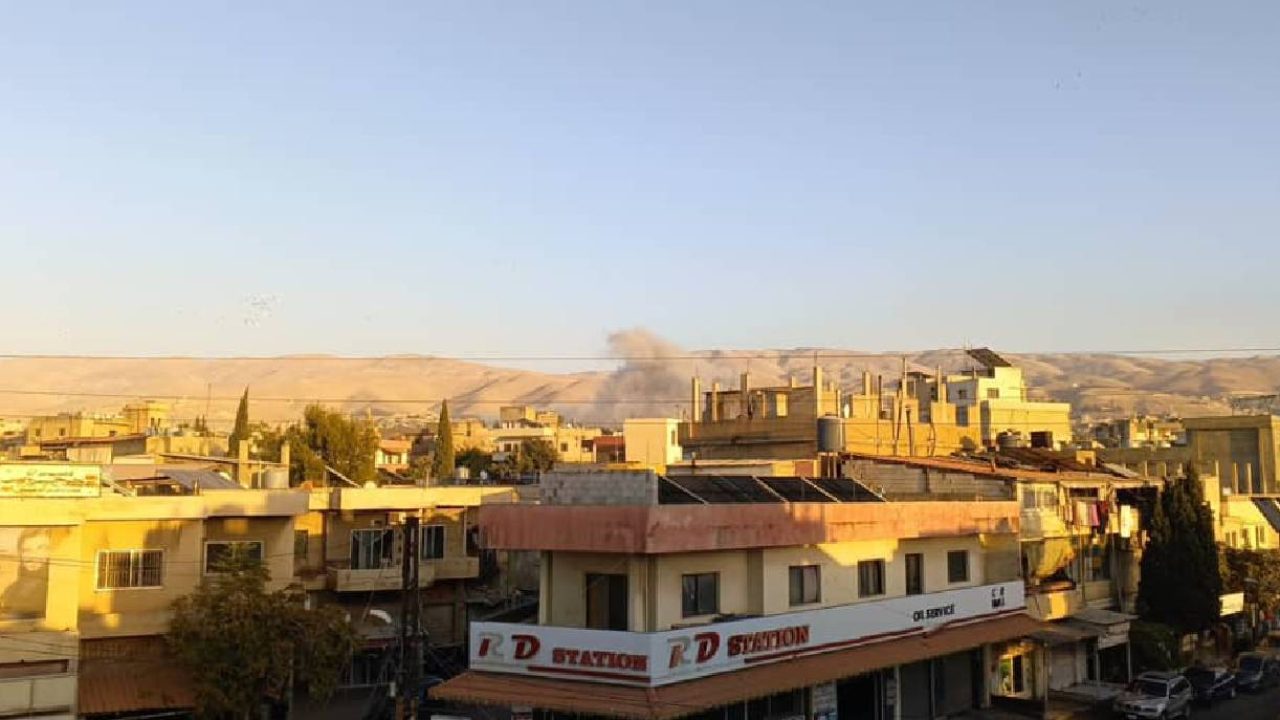 strike on Baalbek
