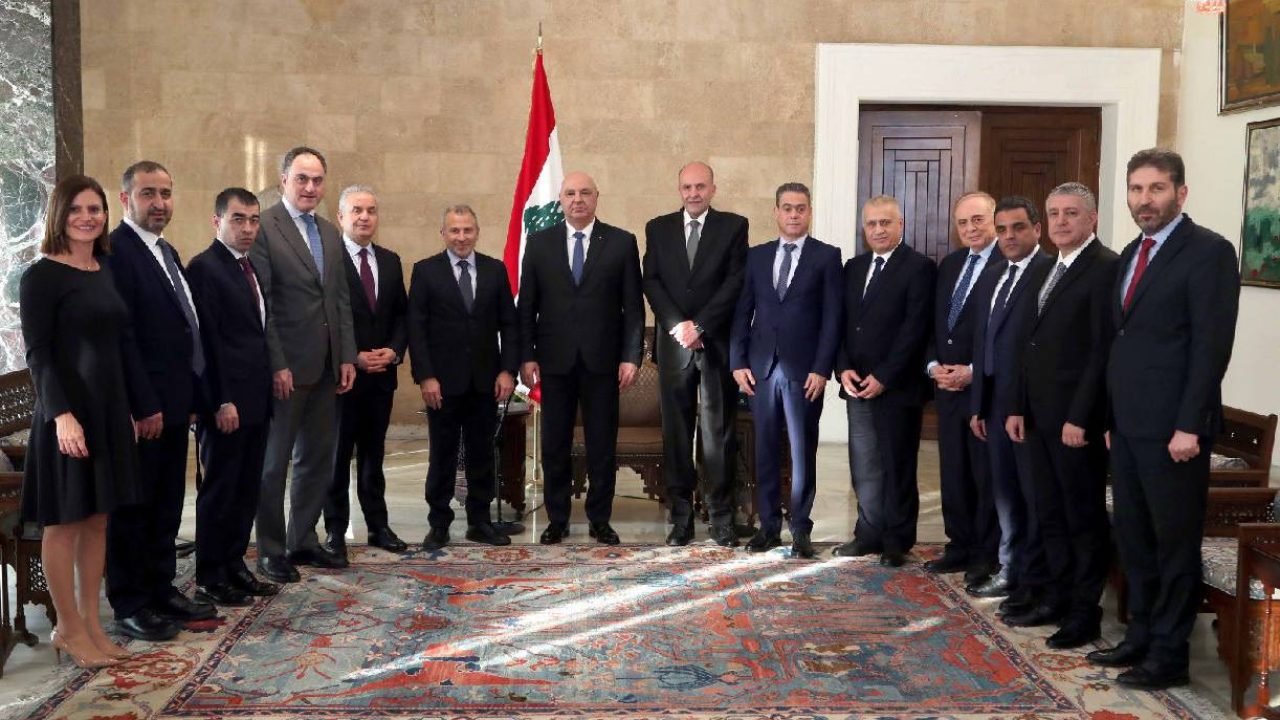 tayar mps with president aoun tayar mps with president aoun