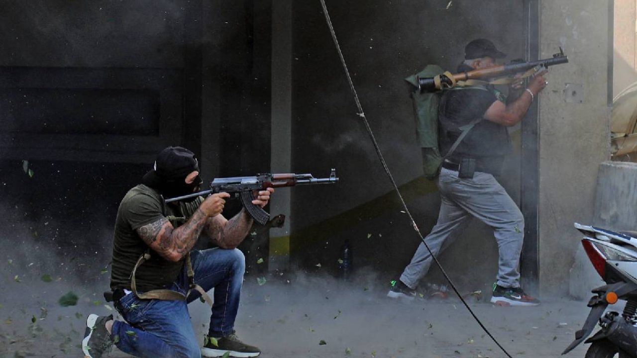 tayouneh fighters shooting