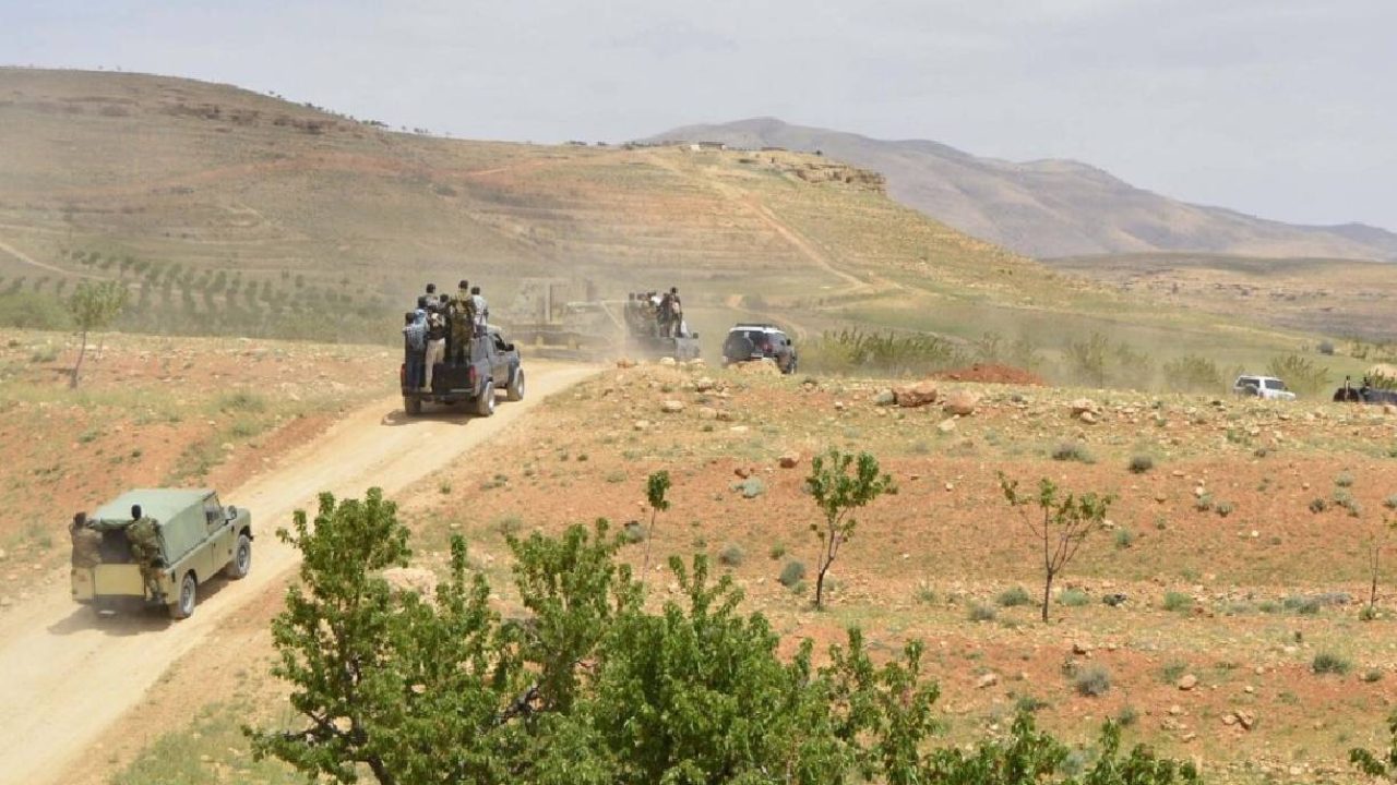 tehrib syria border