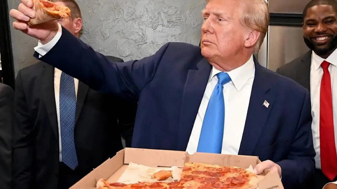 trump pizza