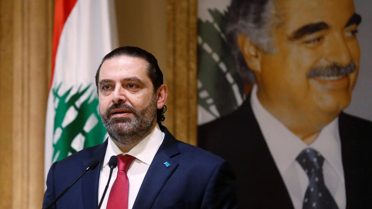 Lebanon's Prime Minister Saad al-Hariri speaks during a news conference in Beirut, Lebanon October 29, 2019. REUTERS/Mohamed Azakir
