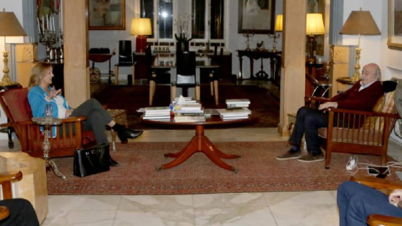 walid jumblatt and lisa johnson