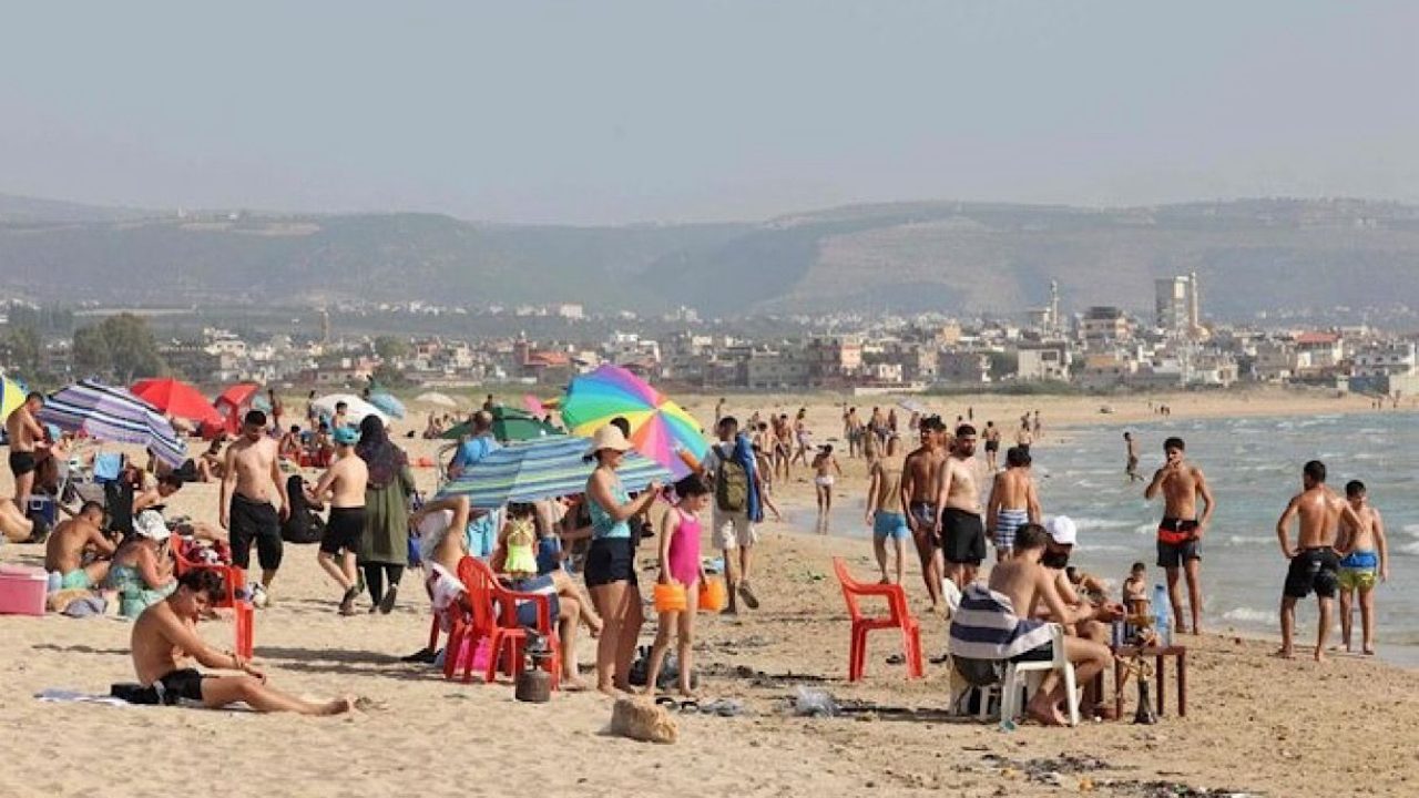 weather hot beach