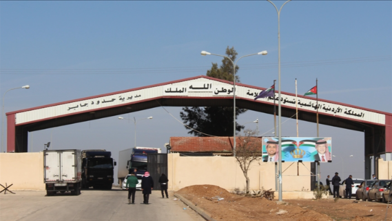 الحدود الاردنية السورية