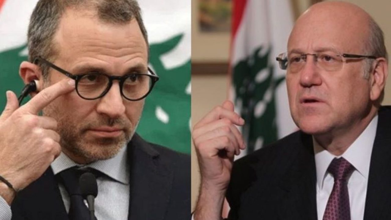 جبران-باسيل-ونجيب-ميقاتي-780x470