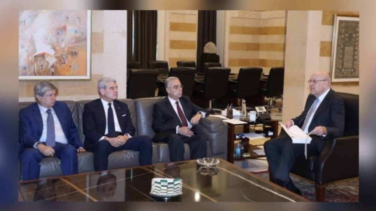 ميقاتي في السراي